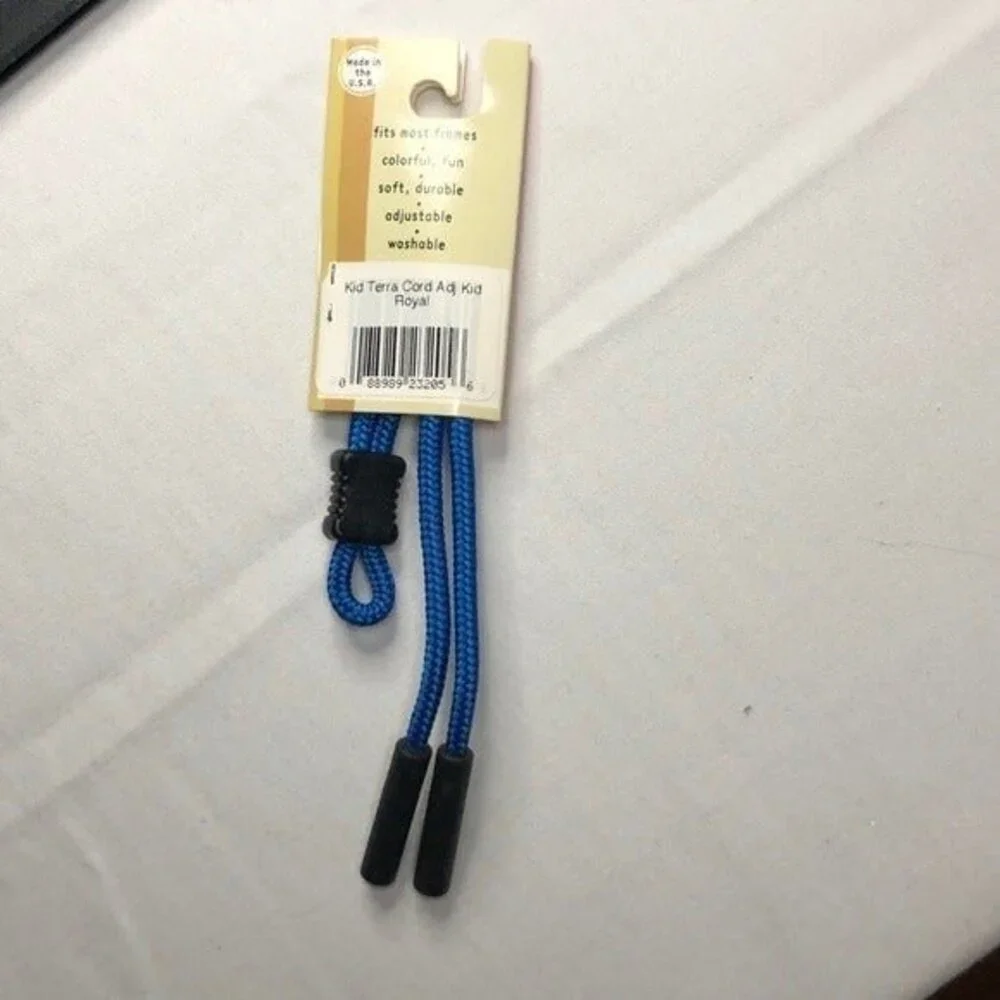 Royal Blue Terra Cord Kids Croakies Glasses Holder